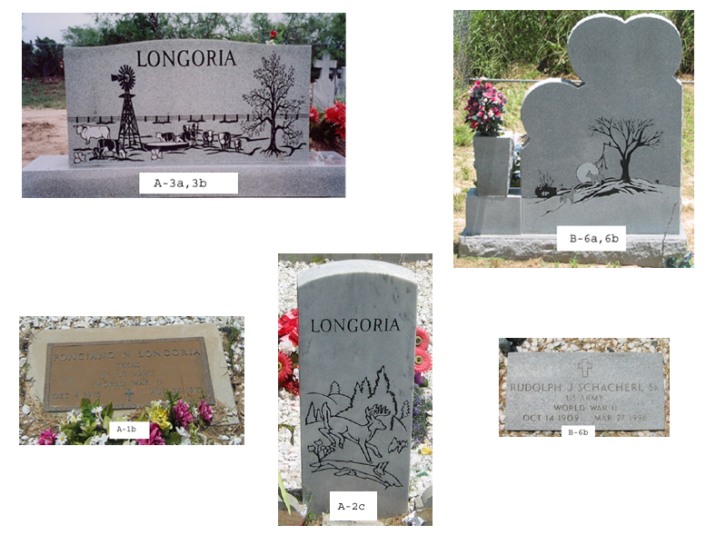 Eugenio Longoria Cemetery Photographs, Brooks County, Texas