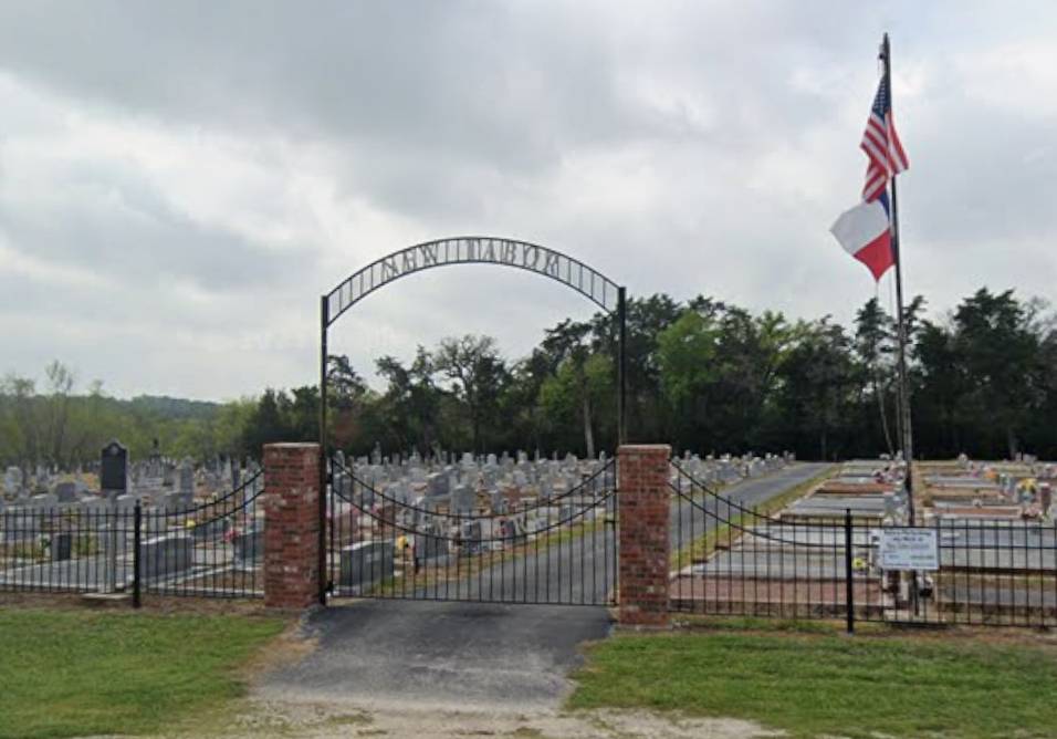 New Tabor Cemetery, Burleson County, Texas