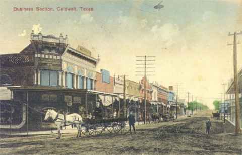Caldwell, Burleson County, Texas