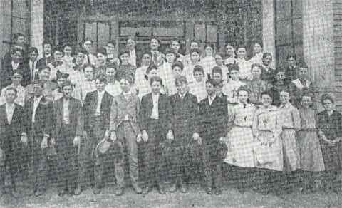 Graduation Class 1908, Burleson County, Texas