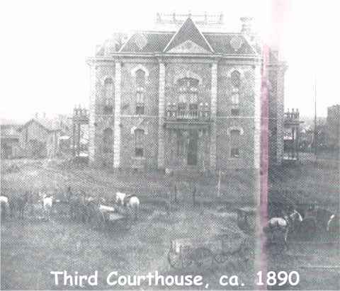 Courthouse, Burleson County, Texas