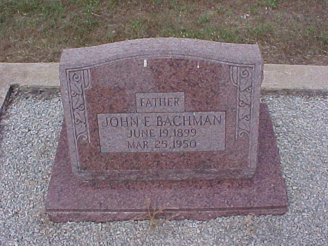 Tombstone of John Bachman