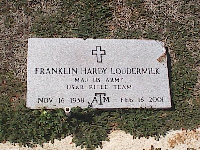Another marker for Franklin Hardy Loudermilk