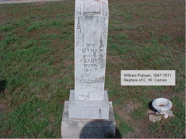 Tombstone of William Putnam