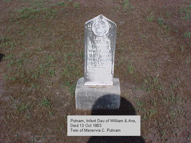 Tombstone of Infant Putnam