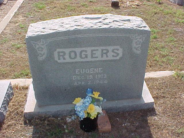 Tombstone of Eugene Rogers