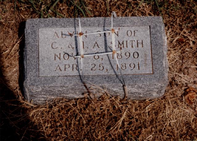 Tombstone of Alvin Smith
