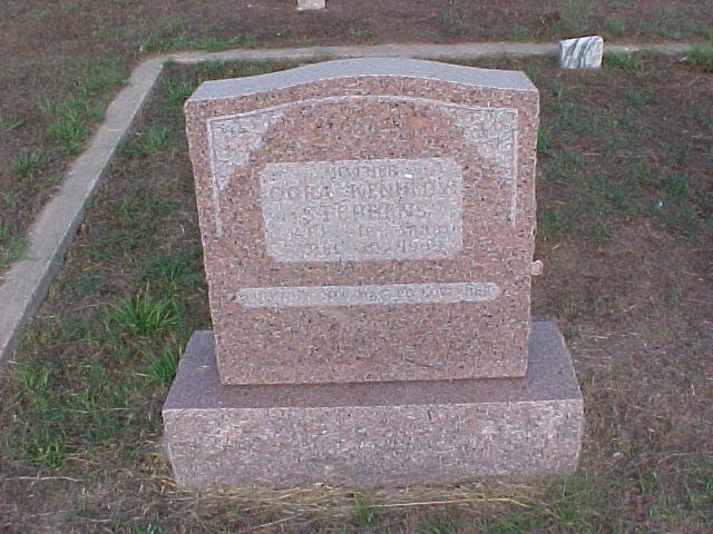 Tombstone of Cora Kennedy Stephens