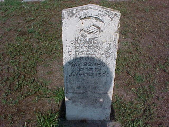 Tombstone of Sallie F. Stephens