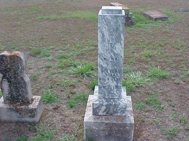 Tombstone of Mona Stevens