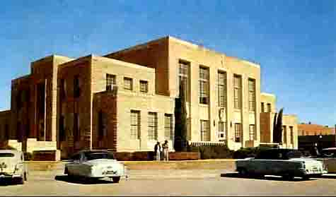 Comanche County Courthouse, 1950's