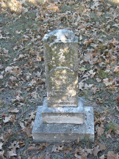 Tombstone of Edward