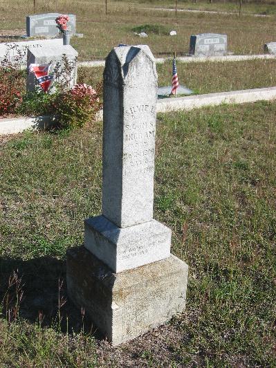Tombstone of Silvie L. Ingram