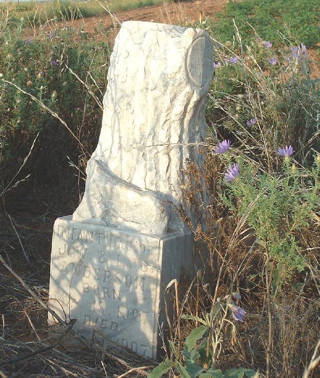 Anderson Infant, Dawson County, Texas
