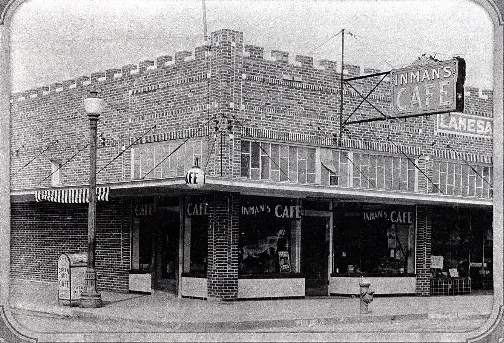 Inman's Cafe, Dawson County, Texas