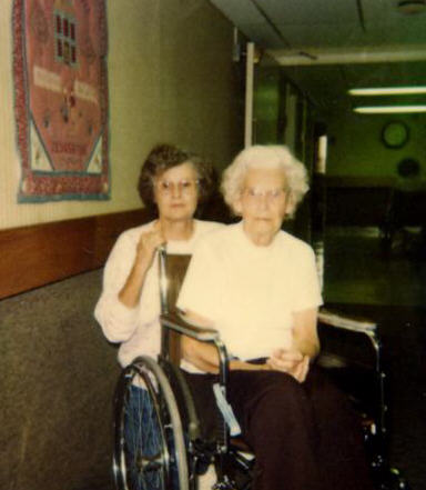 Louise Stratton & Lucille Larsen, Dawson County, Texas