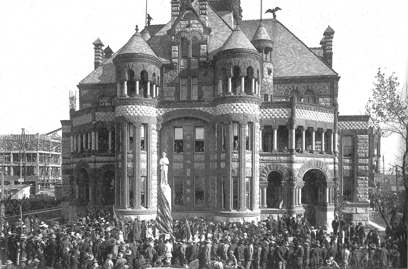 Ellis County Confederate Statue Dedication Picture 1912