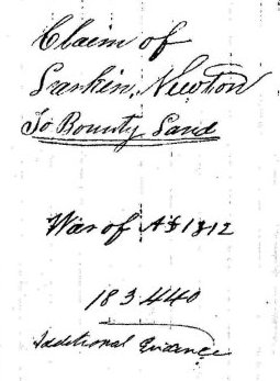 Widow's Application for a Pension