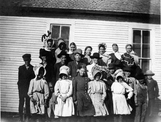 Harmony School House, Floyd County, Texas