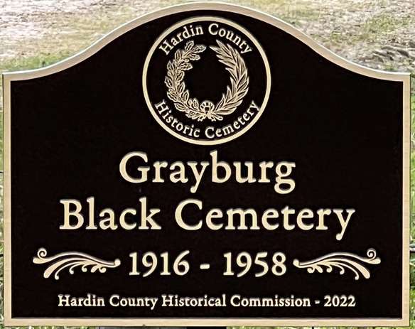 Grayburg Black Cemetery, Hardin County, TX