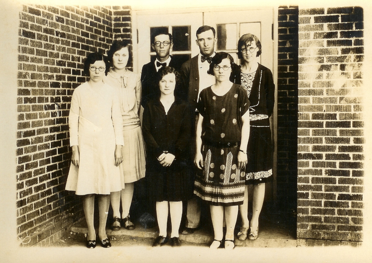 Whitharral School, 1928, Teachers