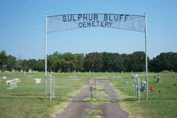 Sulphur Bluff Cemetery, Hopkins County, Texas