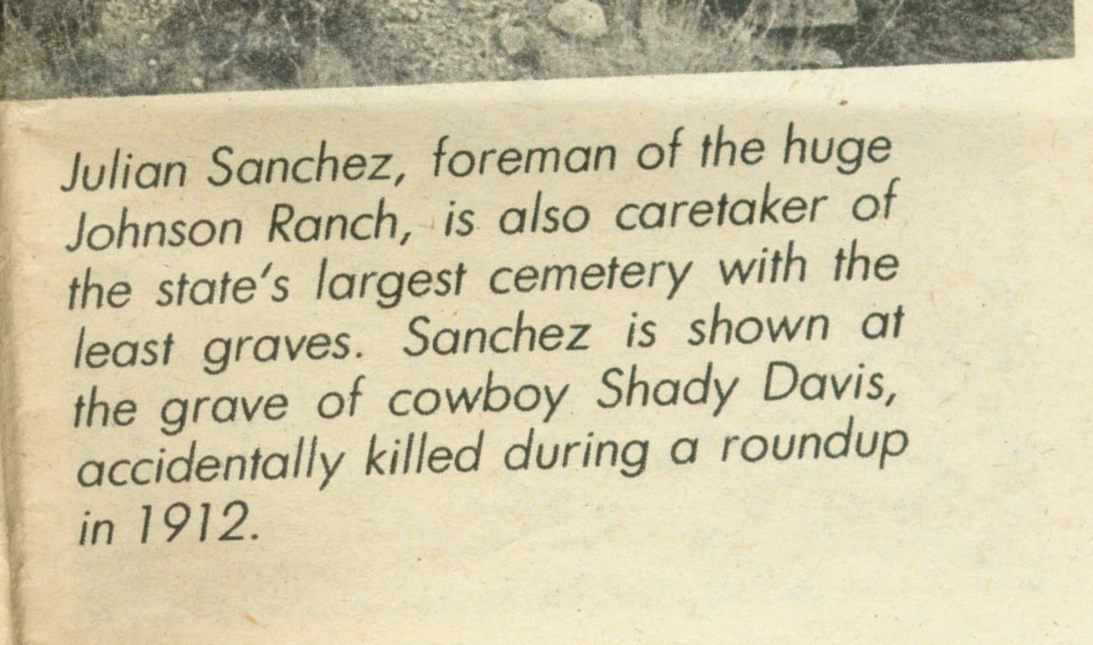 Shady Davis, A Young Loving County Cowboy