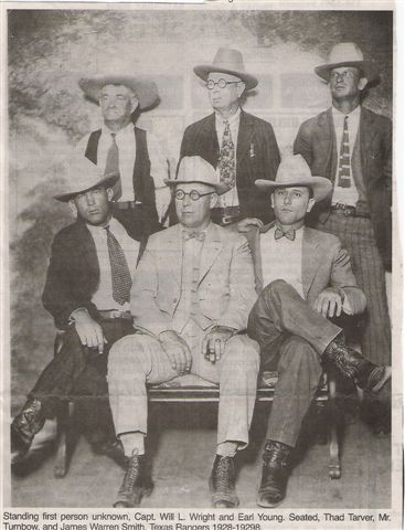 Texas Rangers 1928-1929, Pecos County, Texas