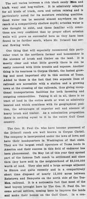 Geo H Paul Co Brochure